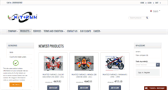 Desktop Screenshot of hitrunricambi.net
